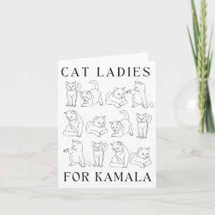 Tarjeta Damas De Kamala Señora Presidenta Del Pueblo V
