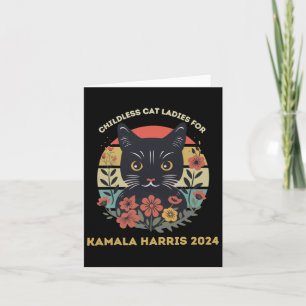 Tarjeta Damas del gato contra el fascismo