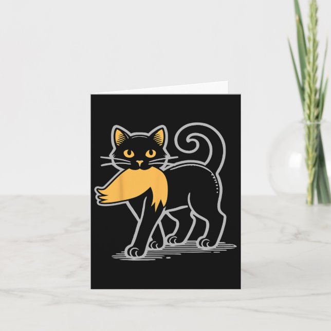 Tarjeta Damas Gatas Para Kamala Harris Donald Trump 2024 S (Anverso)