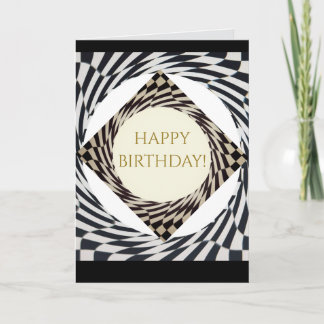 TARJETA DAMAS TABLERO DE DAMAS JUEGO DE CUMPLEAÑOS CUADRAD