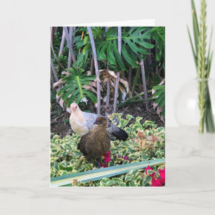Tarjeta Damas Tropicales