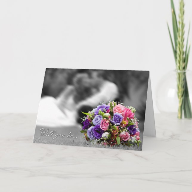 Tarjeta Dame, ¿serás mi... ... ... ... ................... (Anverso)