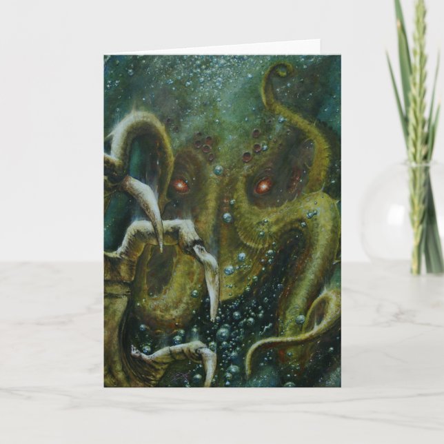 Tarjeta Dan Henk Cthulhu (Anverso)