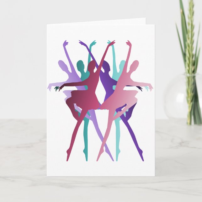 Tarjeta Dance Dance Dance (Anverso)