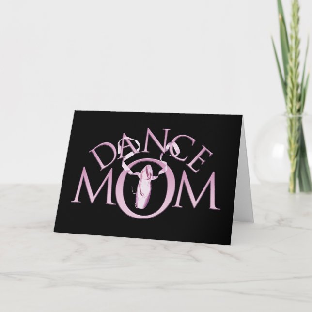 Tarjeta Dance Mom (Anverso)