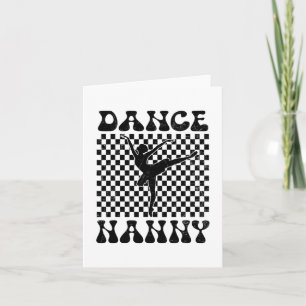 Tarjeta Dance Nanny Dance Lover Día de la Madre