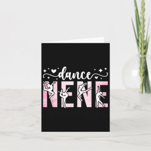 Tarjeta Dance Nene De Un Nene Bailarín Bailando Nene