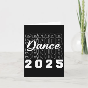 Tarjeta Dance Senior 2025 Cl De 2025 Graduado Fiesta