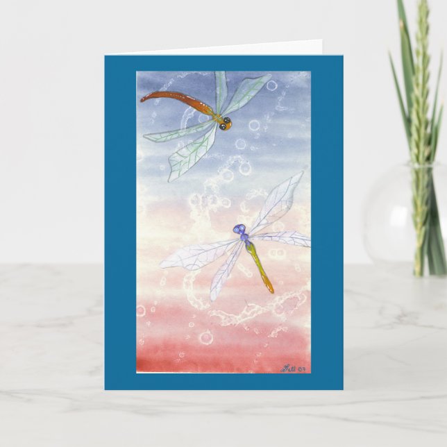 Tarjeta "Dancing Dragons" (Anverso)