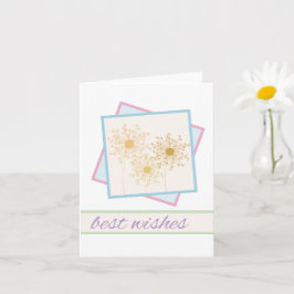 Tarjeta Dandelion Wishes