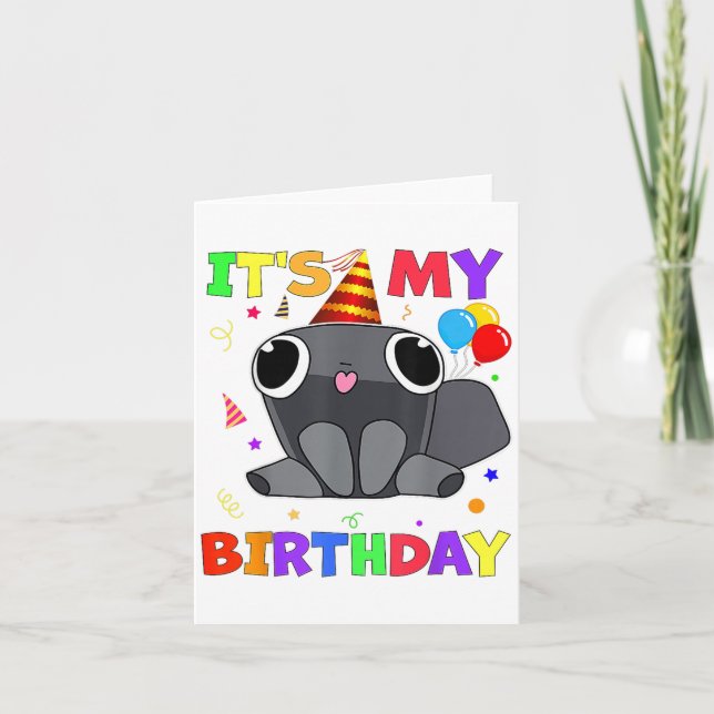 Tarjeta Dandys Pebble Decoración De Cumpleaños Mundo Para  (Anverso)