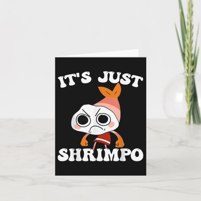 Tarjeta Dandys World Pebble ... es sólo Shrimpo Kids Dandy (Anverso)