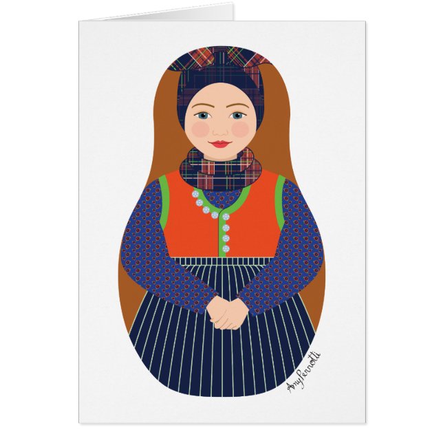 Tarjeta Dane, Rømø Matryoshka (Frente)