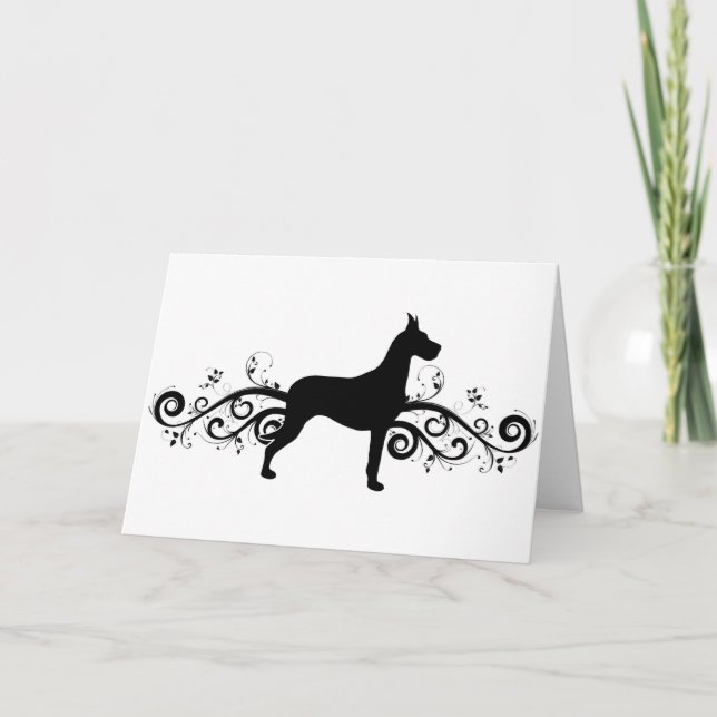 Tarjeta Danés de lujo (Anverso)