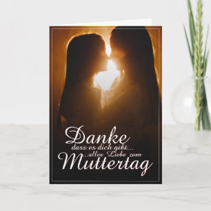 Tarjeta Danke, dass es dich gibt - Muttertag