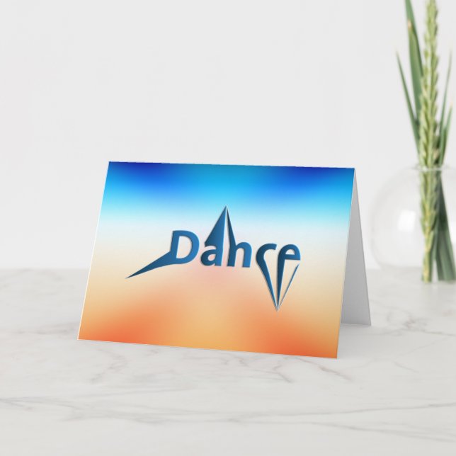 Tarjeta Danza (Anverso)