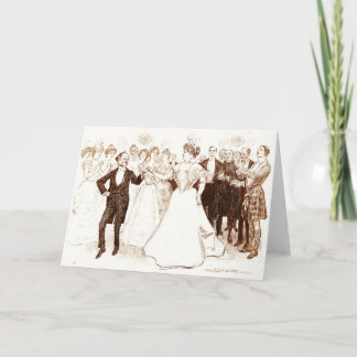 Tarjeta Danza 1899 del cumpleaños