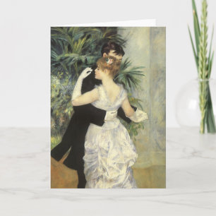 Tarjeta Danza de la ciudad por Pierre Renoir, Bella Artes