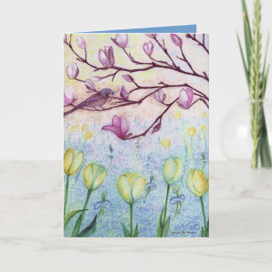 Tarjeta Danza de la nomeolvides