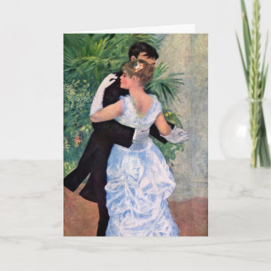 Tarjeta "Danza en la ciudad" que se casa