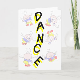 Tarjeta Danza… es su cumpleaños