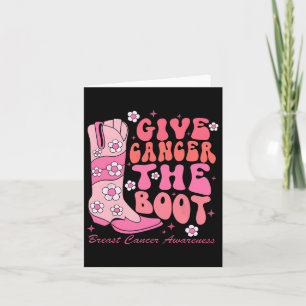 Tarjeta Dar a conocer al cáncer el cáncer de mama de orige