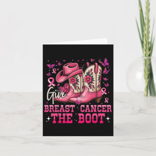 Tarjeta Dar Cáncer De Mama El Cáncer De Bebé De Bebé