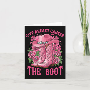 Tarjeta Dar Cáncer de Mama La Cinta De Concienciación Sobr