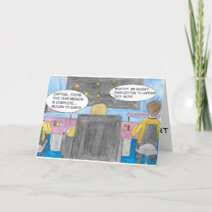 Tarjeta Dar vuelta a la misión