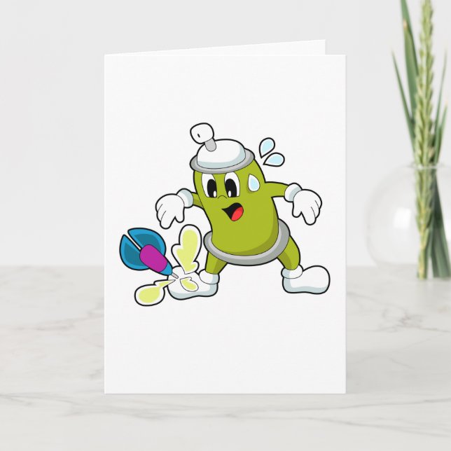 Tarjeta Dardos spray de hielo (Anverso)