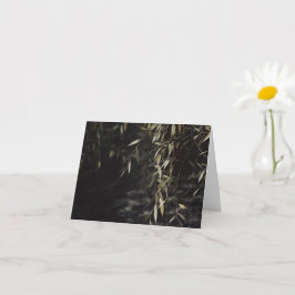 Tarjeta Dark willow tree Nature Sympathy