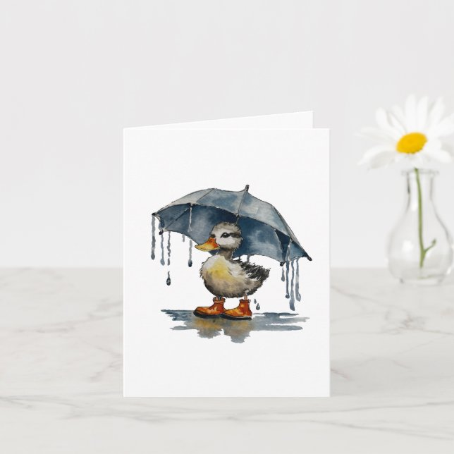 Tarjeta Darling Duckling Greetings Card (Planta pequeña)