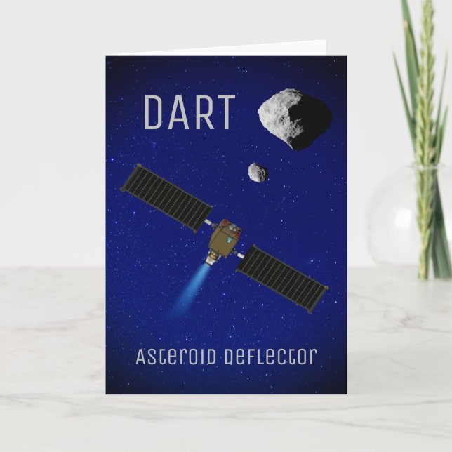 Tarjeta DART Asteroide Deflectando la nave espacial (Anverso)