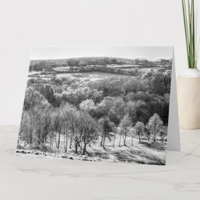 Tarjeta Dartmoor Hills Morning (Anverso)