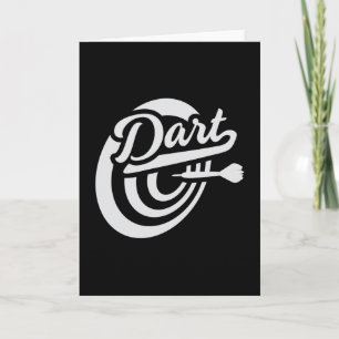 Tarjeta Darts Dart 180 Dartboard Bullseye Arrow Gracioso r