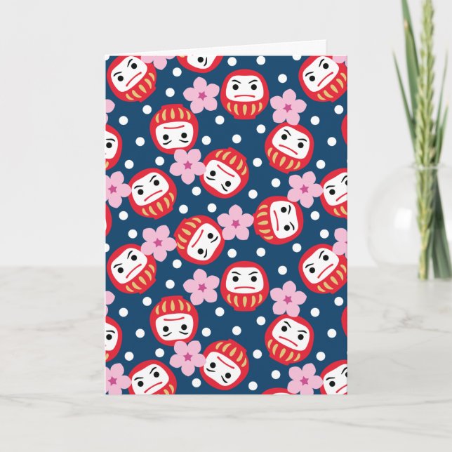 Tarjeta Daruma (Anverso)