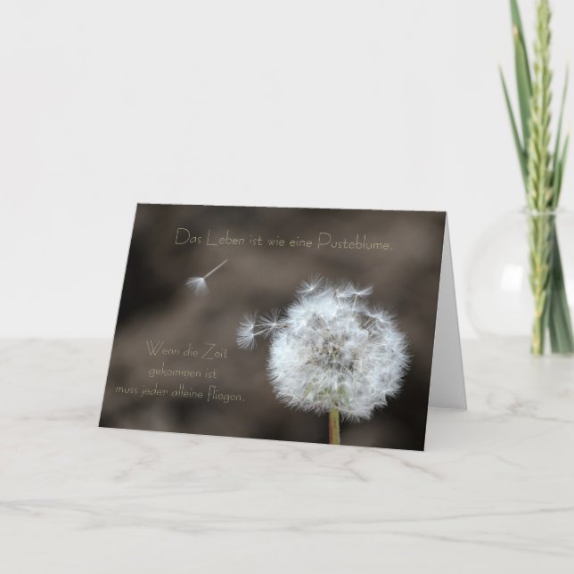 Tarjeta "das Leben" por mysteryella (Anverso)