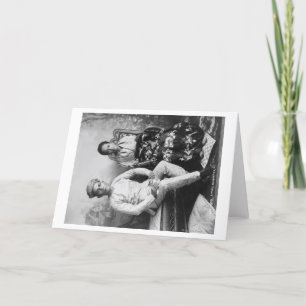 Tarjeta Dato Mandi y esposa en las Filipinas Photograp