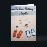 TARJETA DAUGHTER=TE DESEAN TODOS TUS DESEOS DE CORAZÓN<br><div class="desc">DIVERTIRSE CON ESTA TARJETA DE CUMPLEAÑOS DE LA PLAYA PARA "TU HIJA" Y HACERLE SABER LO FELIZ QUE ES SU "CUMPLEAÑOS Y QUE LE DESEES TODO LO QUE SU CORAZÓN DESEA! ¡GRACIAS POR DETENER 1 DE MIS 8 TIENDAS!</div>