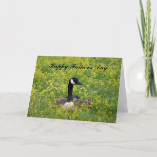 Tarjeta Daycard del padre del ganso