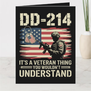 Tarjeta DD-214 Es Una Cosa de Veterano Que No Entenderías