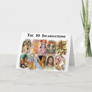 Tarjeta de 10 encarnaciones