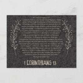 Tarjeta de 1 Corintios 13