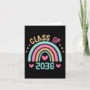 Tarjeta De 2036 Crecer Con Mí Primer Día De Graduación Esc