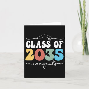Tarjeta De 2036 Creció La Graduación De Primer Día En El J