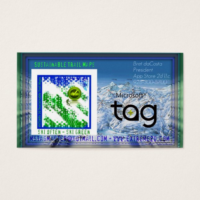 Tarjeta de 2D lc de App Store (Frente)