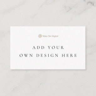 Tarjeta de 2x3.5 pulgadas Plana Place