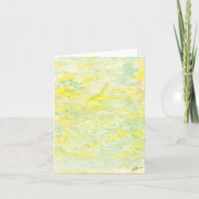 Tarjeta de 4" x 5,6" plegada - "Paraíso" (Anverso)