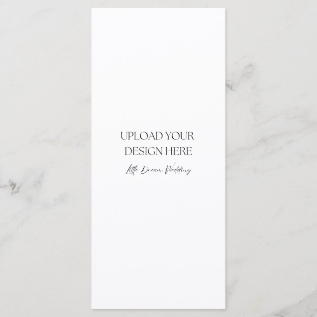 Tarjeta de 4 x 9 pulgadas Semi-Brillante Doble Car (Anverso)