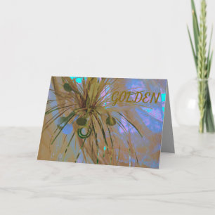 Tarjeta de 50 años de la invitación al aniversario